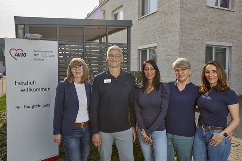 Leitungsteam vom AWO-Seniornezentrum Am Feldrain